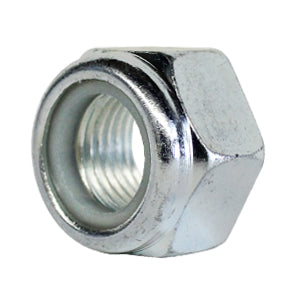 M10 X 1.25 NYLOC NUT-ZINC PLATED