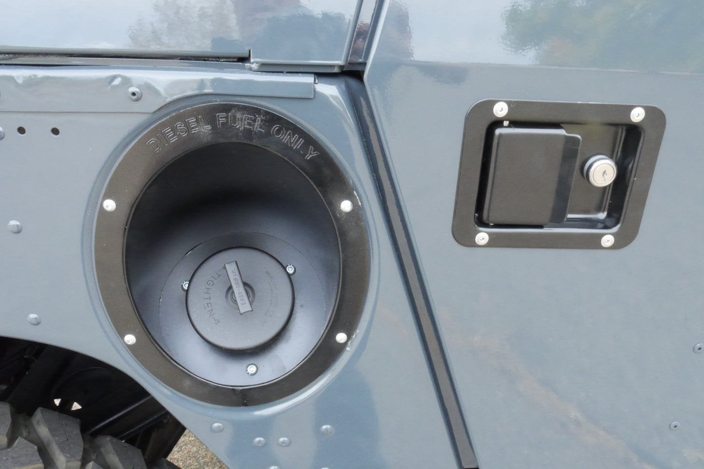 Fuel Filler housing, Aluminum