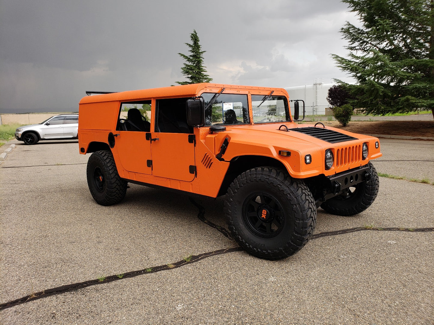 TURN KEY Orange Humvee