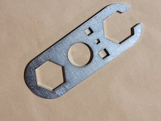 Yamaha YFZ 450 and YFZR 450 axle nut wrench