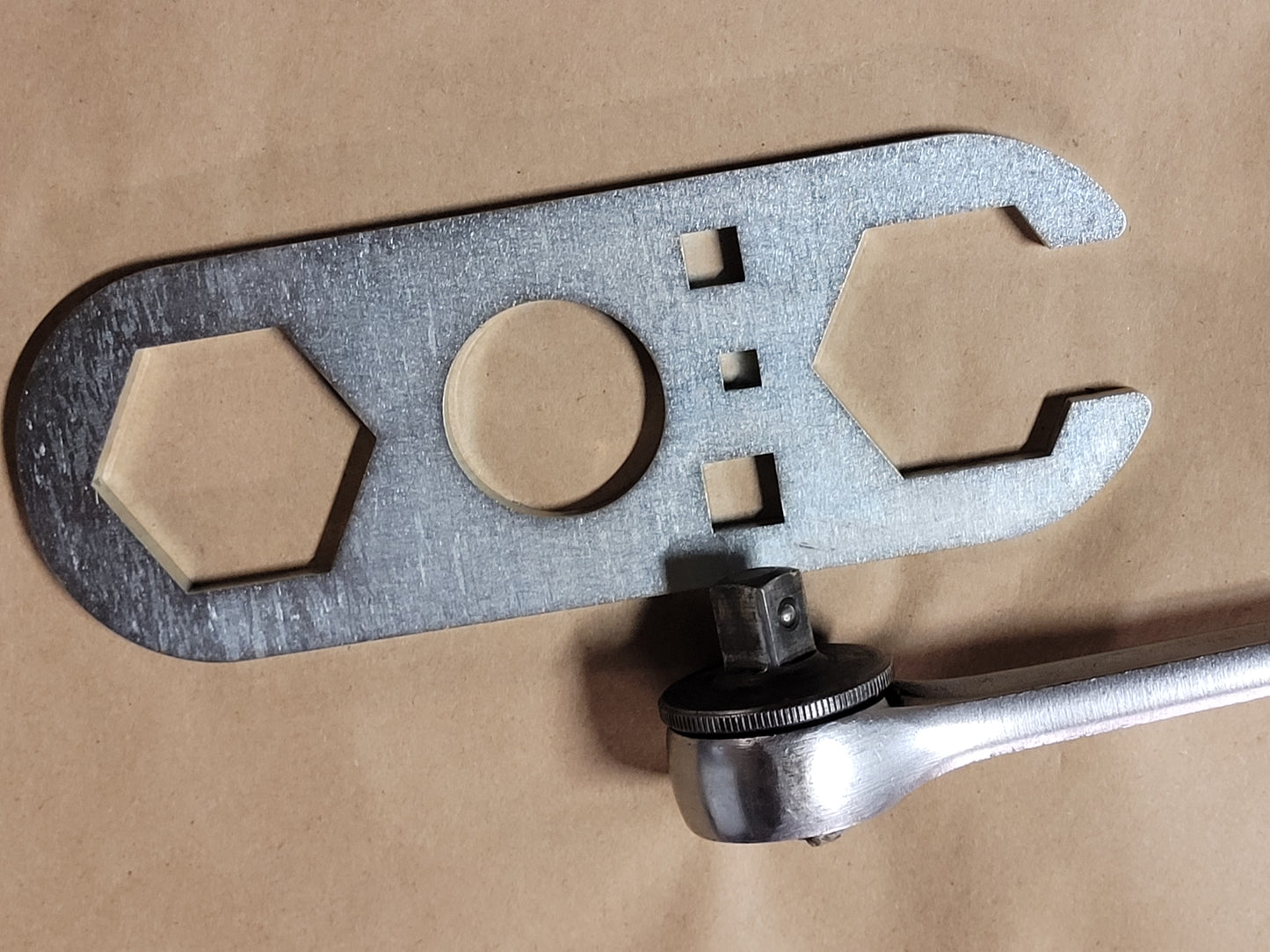 Yamaha YFZ 450 and YFZR 450 axle nut wrench