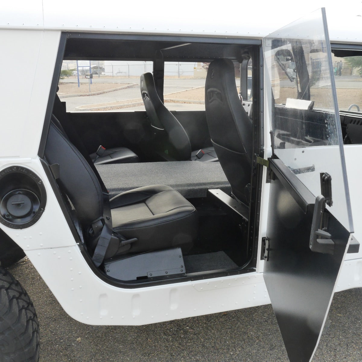 White four door Hardtop Wagon