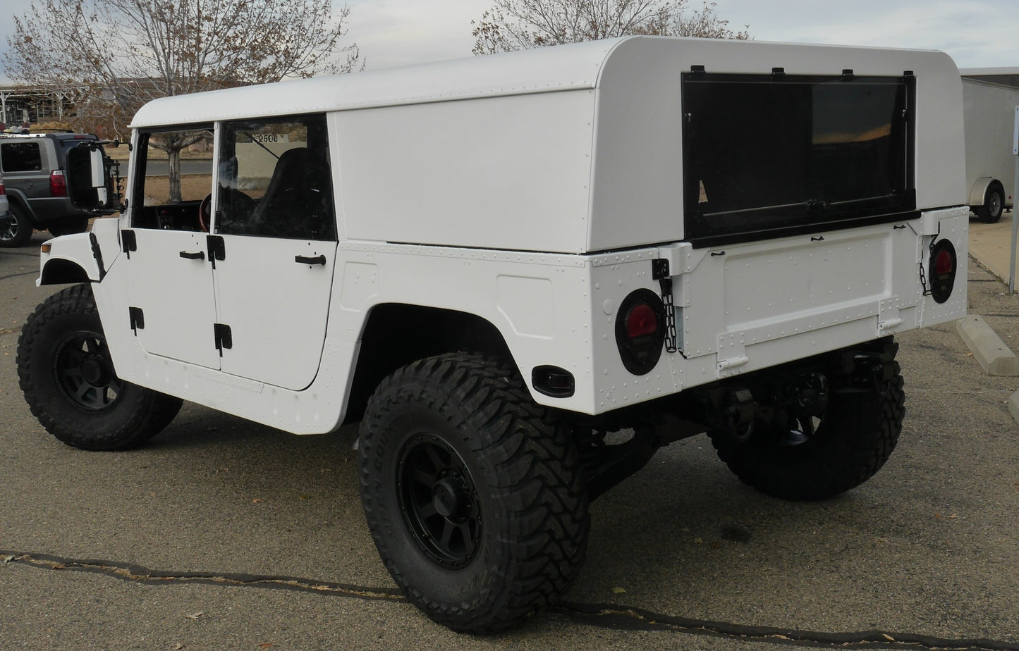 White four door Hardtop Wagon