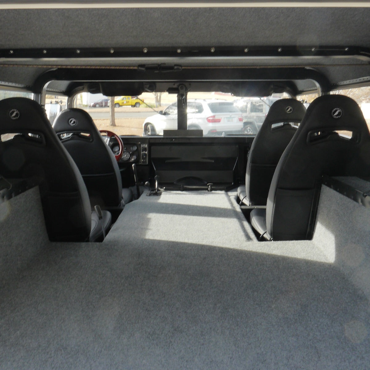 White four door Hardtop Wagon