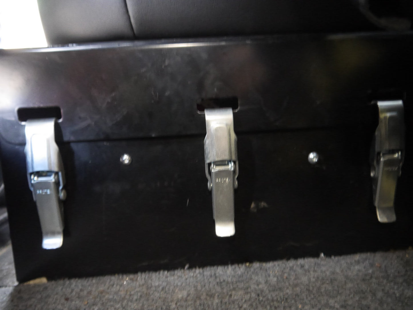 Seat base, Passenger front, battery box enclosure