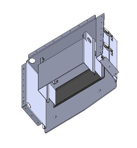 Seat base, Passenger front, battery box enclosure